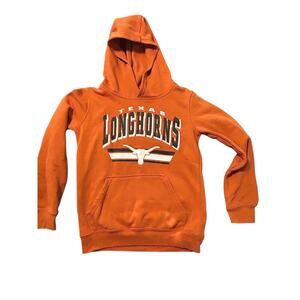 Texas Longhorns Hoodie Youth S Orange Genuine Stuff NCAA Football Sweatshirt